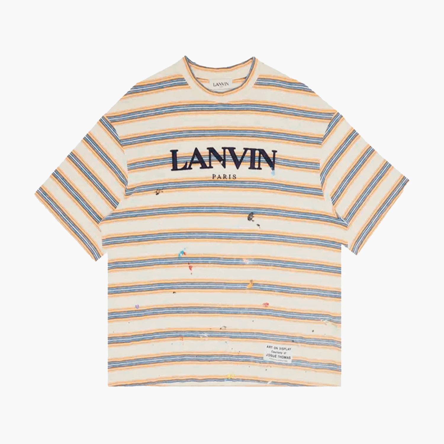 Gallery Dept. X Lanvin Paris Embroidered Oversize T-Shirt 'Multicolor'