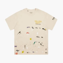 GALLERY DEPT. T-Shirt - Tokyo Exclusive Anniversary Painted - Cream