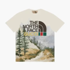 Gucci Gucci X The North Face T-Shirt 'Trail Print