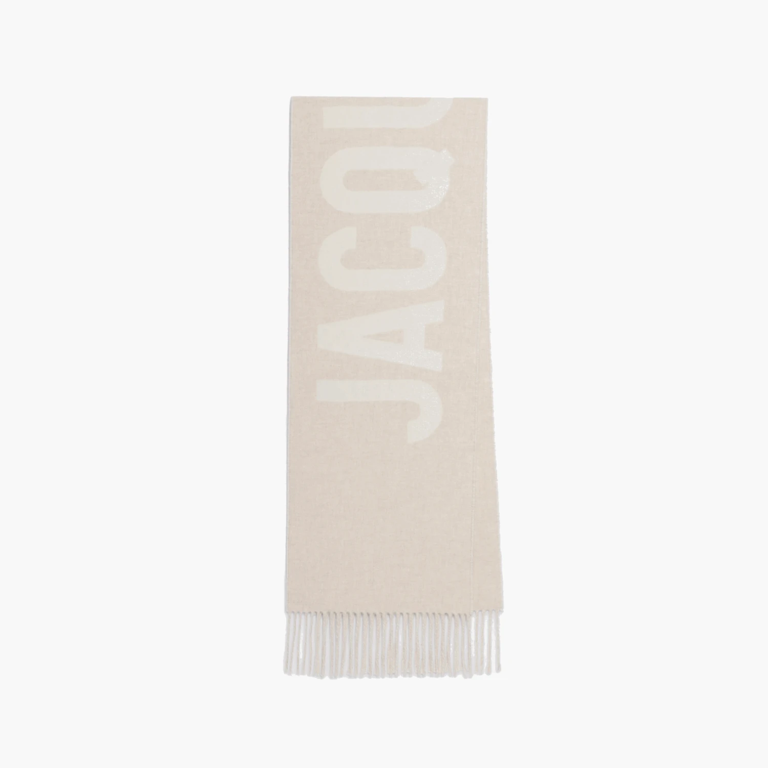Jacquemus Echarpe Beige 1 Jacquemus Echarpe Beige