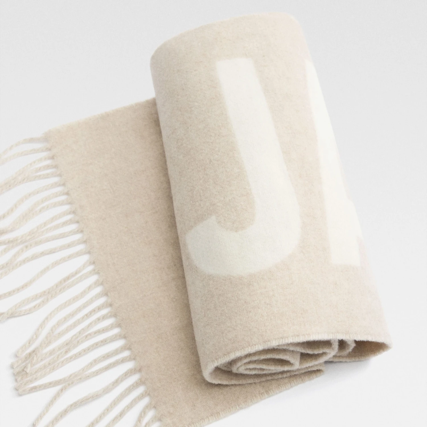 Jacquemus Echarpe Beige 2 Jacquemus Echarpe Beige – Image 2