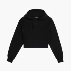Jacquemus Hoodie Femme Gros Grain Noir