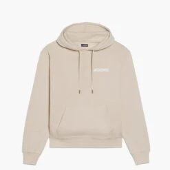 Jacquemus Hoodie Le Sweatshirt Beige