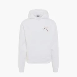 Jacquemus Hoodie Noeud Blanc