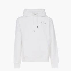 Jacquemus Le Sweatshirt Brodé Blanc