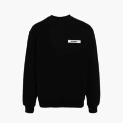 Jacquemus Le Sweatshirt Gros Grain Noir
