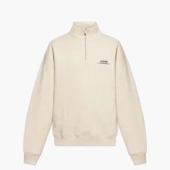 Jacquemus Pull Camionneur Gros Grain Beige