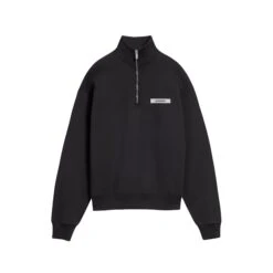 Jacquemus Pull Camionneur Gros Grain Noir