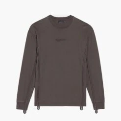 Jacquemus T-Shirt Manches Longues - Camargue - Marron