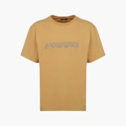 Jacquemus T-Shirt Raphia Jaune