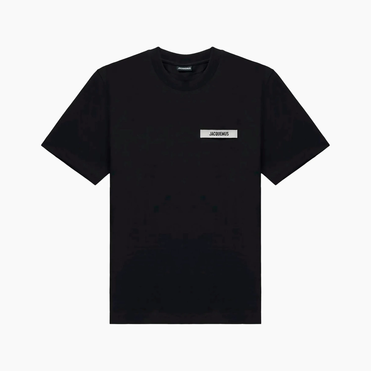 Jacquemus T-shirt Gros Grain Noir 1 Jacquemus T-shirt Gros Grain Noir