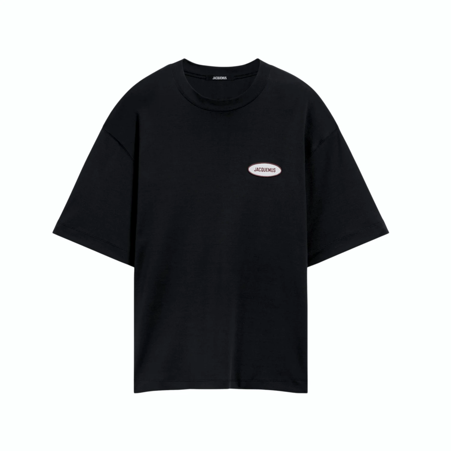 Jacquemus T-shirt Station Patch Noir 1 Jacquemus T-shirt Station Patch Noir