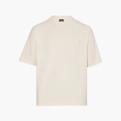 Jacquemus T-shirt Typo Beige