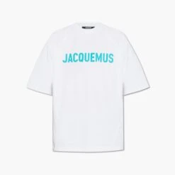 Jacquemus T-shirt Typo Blanc