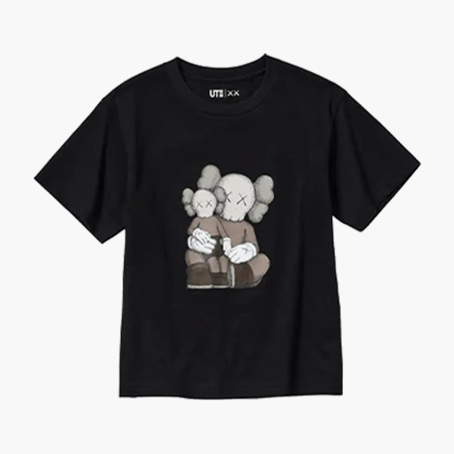 Kaws X Uniqlo T-shirt Graphic Black 1 Kaws X Uniqlo T-shirt Graphic Black