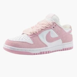Lacets - Lanvin Pink & White -Nike Lacets Lanvin Pink White 3