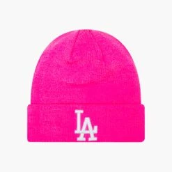 New Era Bonnet LA Dodgers Rose