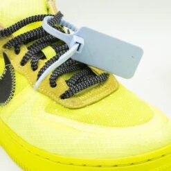 Nike Air Force 1 Low X Off-White 'Volt' -Nike Nike Air Force 1 Low x Off White Volt 12