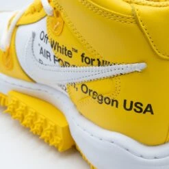 Nike Air Force 1 Mid SP Off-White Varsity Maize -Nike Nike Air Force 1 Mid SP Off White Varsity Maize 6 a8713ee2 8076 45ab 8e93 90865bb400ca