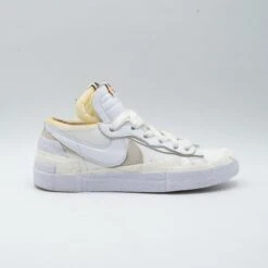 Nike Blazer Low Sacai White Patent Leather -Nike Nike Blazer Low sacai White Patent Leather 2