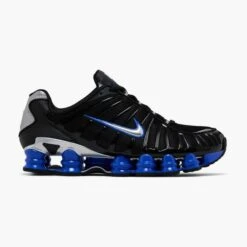 Nike Shox TL Black Racer Blue Metallic Silver