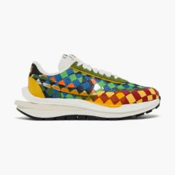 Nike Vaporwaffle Woven Sacai Jean Paul Gaultier Green Gusto