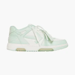 Off-White Out Of Office OOO Low Tops Light Mint