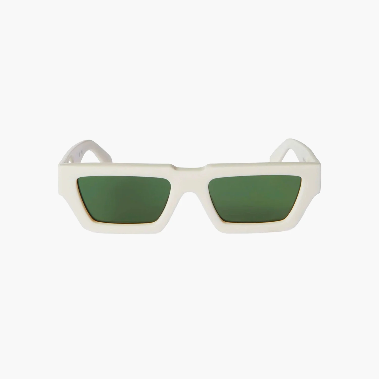 Off-White Virgil Sunglasses White Green 1 Off-White Virgil Sunglasses White Green