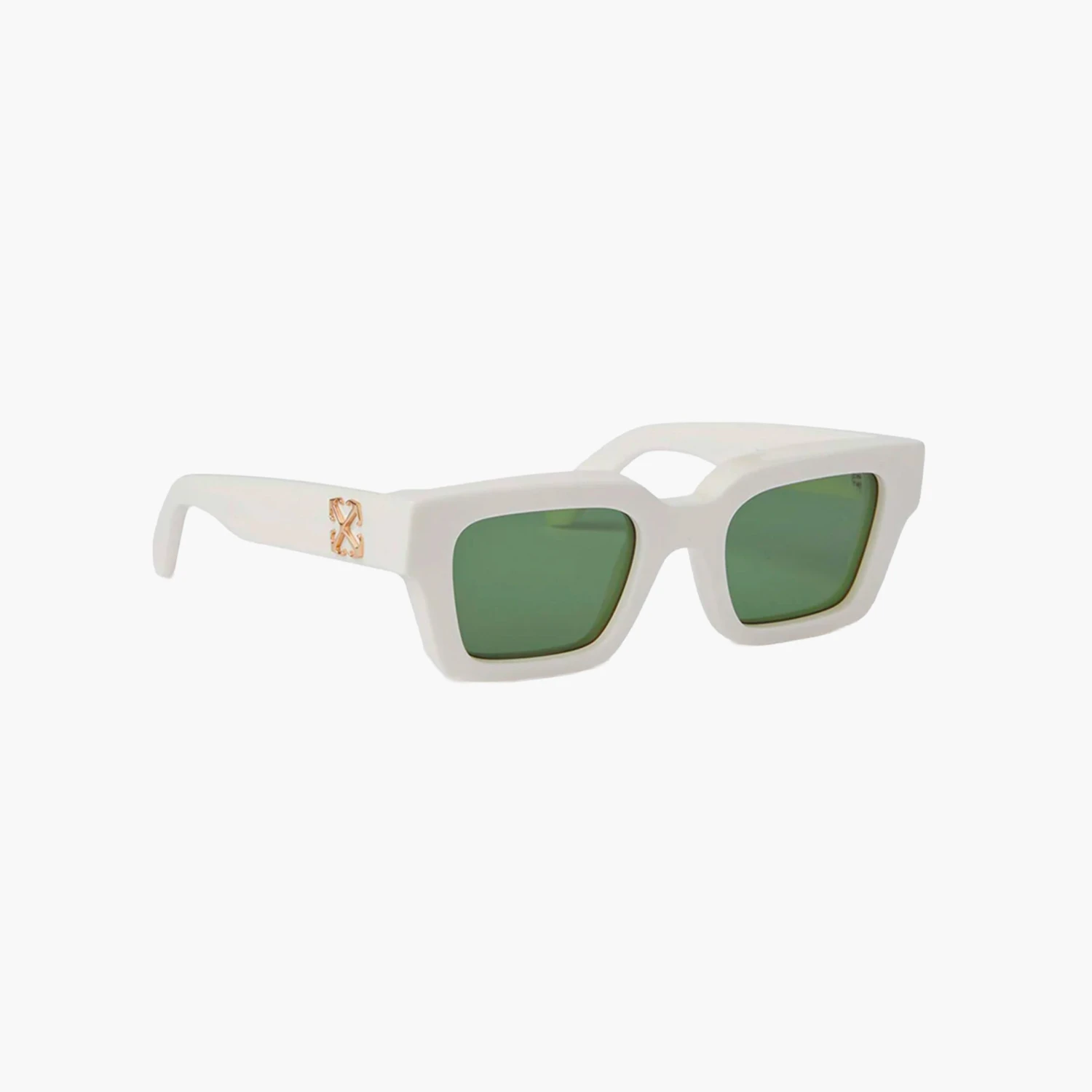 Off-White Virgil Sunglasses White Green 2 Off-White Virgil Sunglasses White Green – Image 2