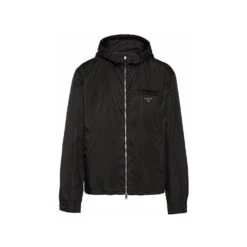 Prada Veste Plaque Logo Noir