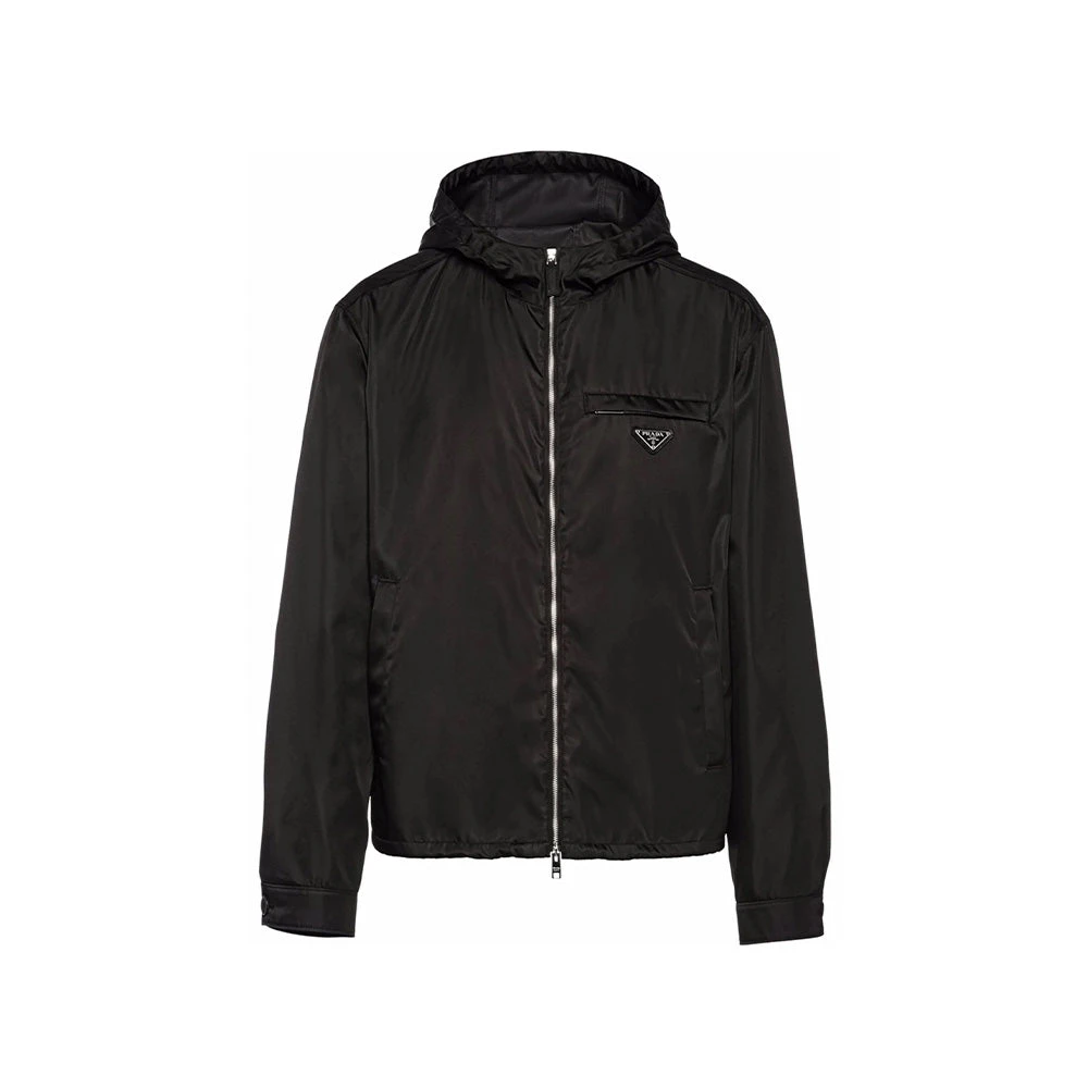 Prada Veste Plaque Logo Noir 1 Prada Veste Plaque Logo Noir