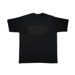 Finesse T-shirt Business Therapy Black On Black