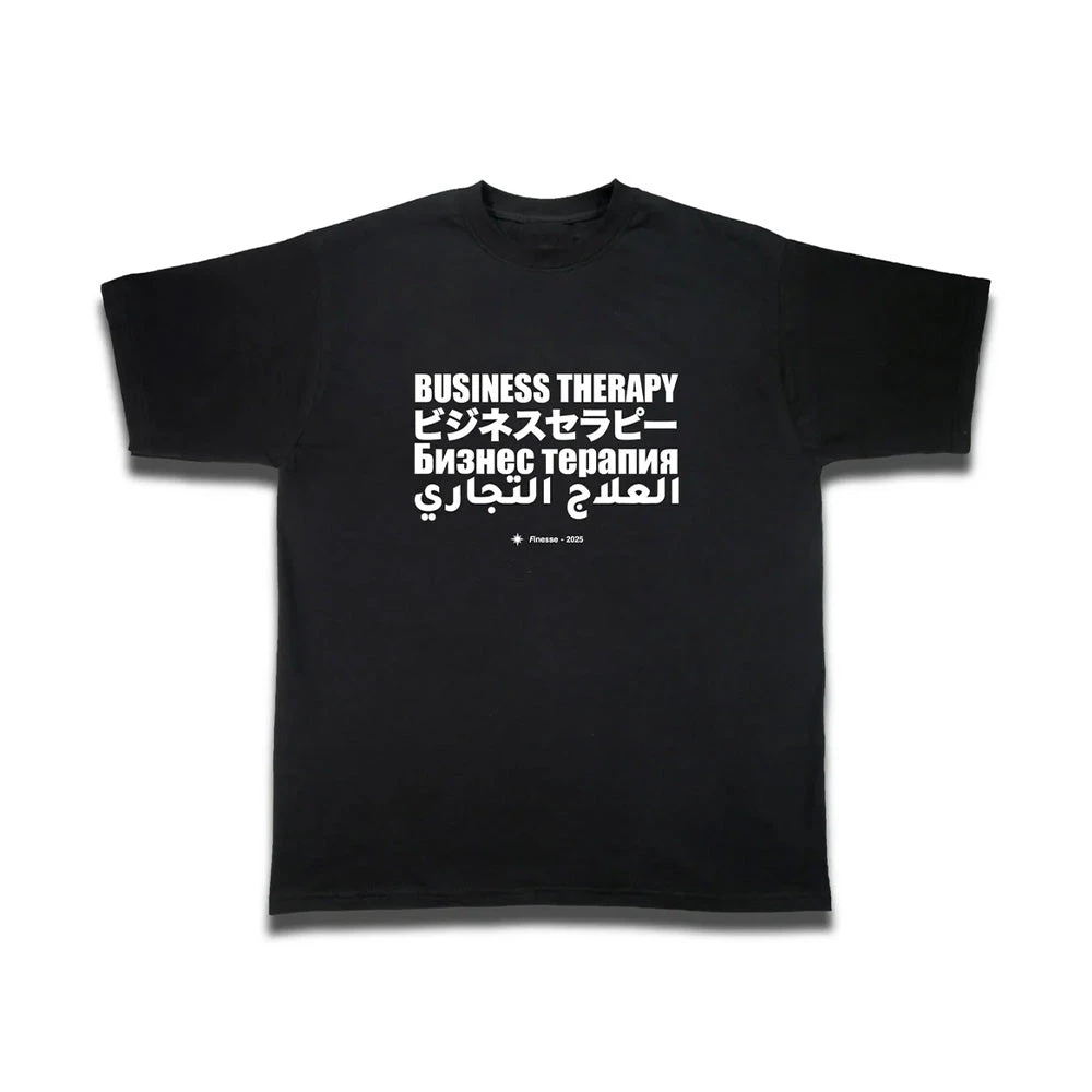 Finesse T-shirt Business Therapy World Edition 1 Finesse T-shirt Business Therapy World Edition