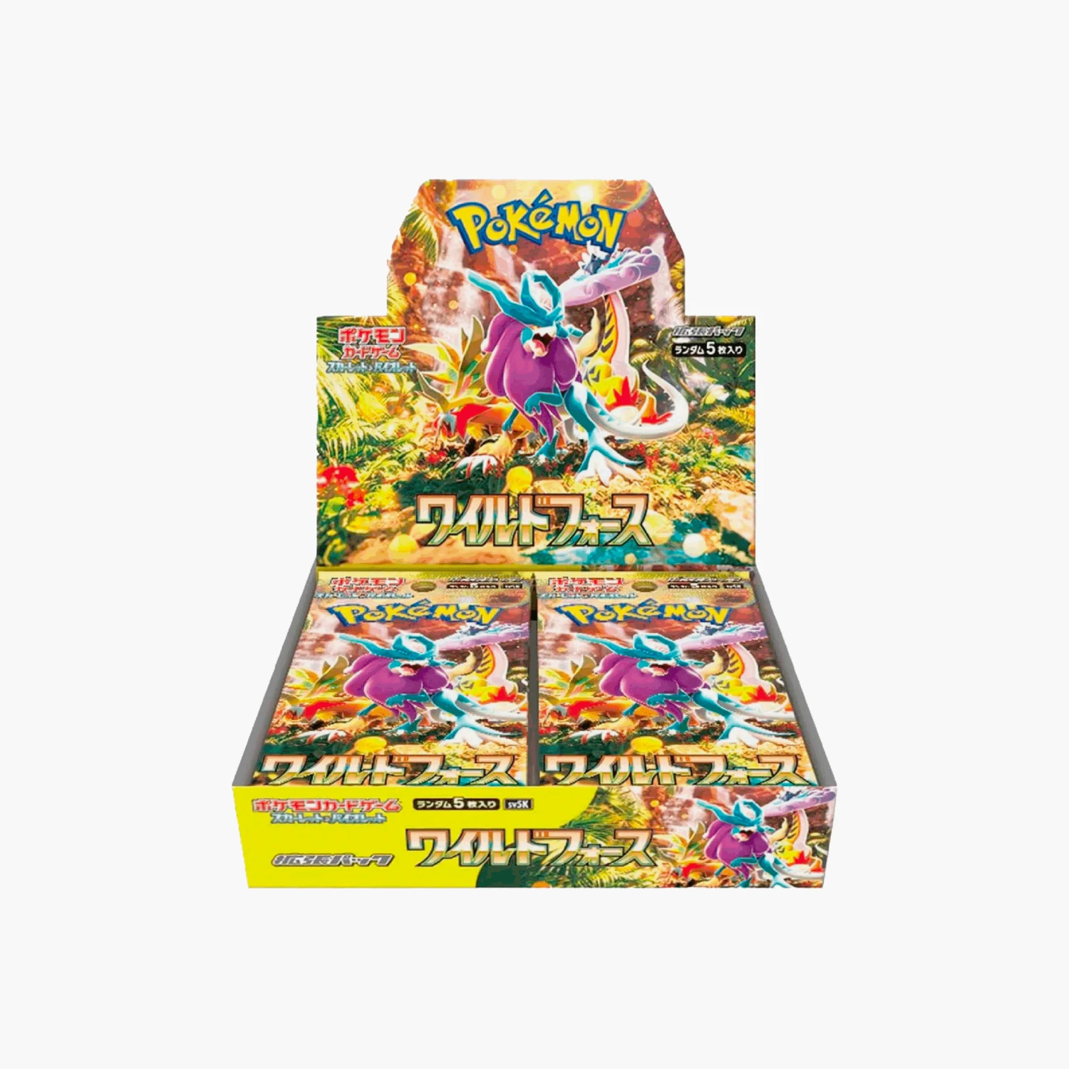 Pokemon Display 30 Boosters SV5K Wild Force 1 Pokemon Display 30 Boosters SV5K Wild Force