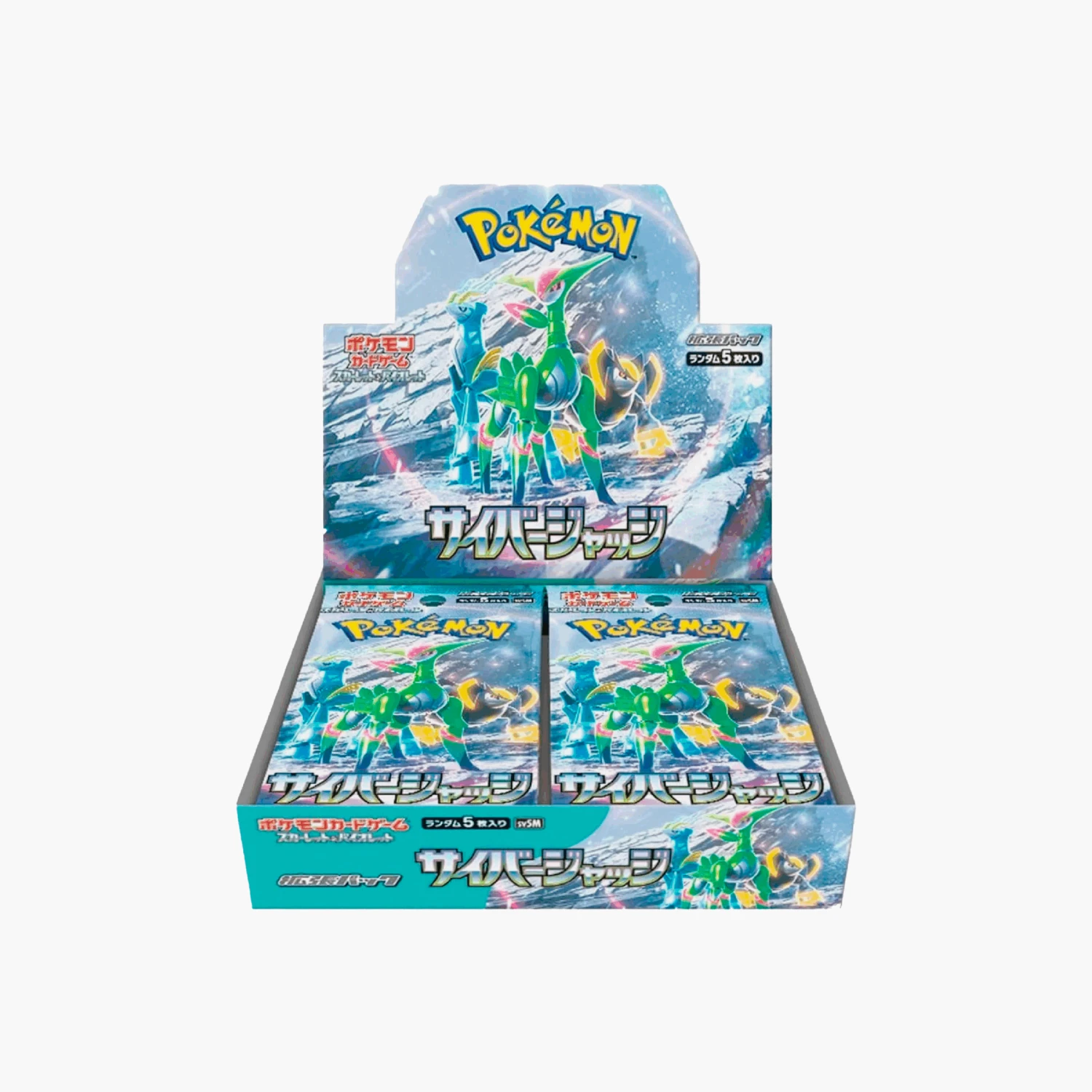 Pokemon Display 30 Boosters SV5M Cyber Judge 1 Pokemon Display 30 Boosters SV5M Cyber Judge