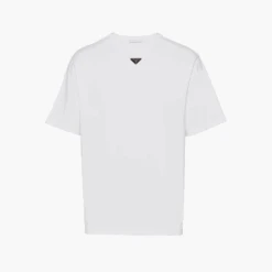 Prada T-Shirt - Triangle - White