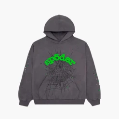 Nike Sp5der Hoodie Wait Web Gris