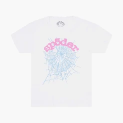Sp5der T-Shirt OG Web Baby Blanc