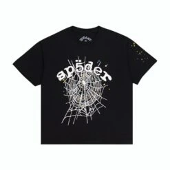 Sp5der T-shirt OG Web V2 Noir