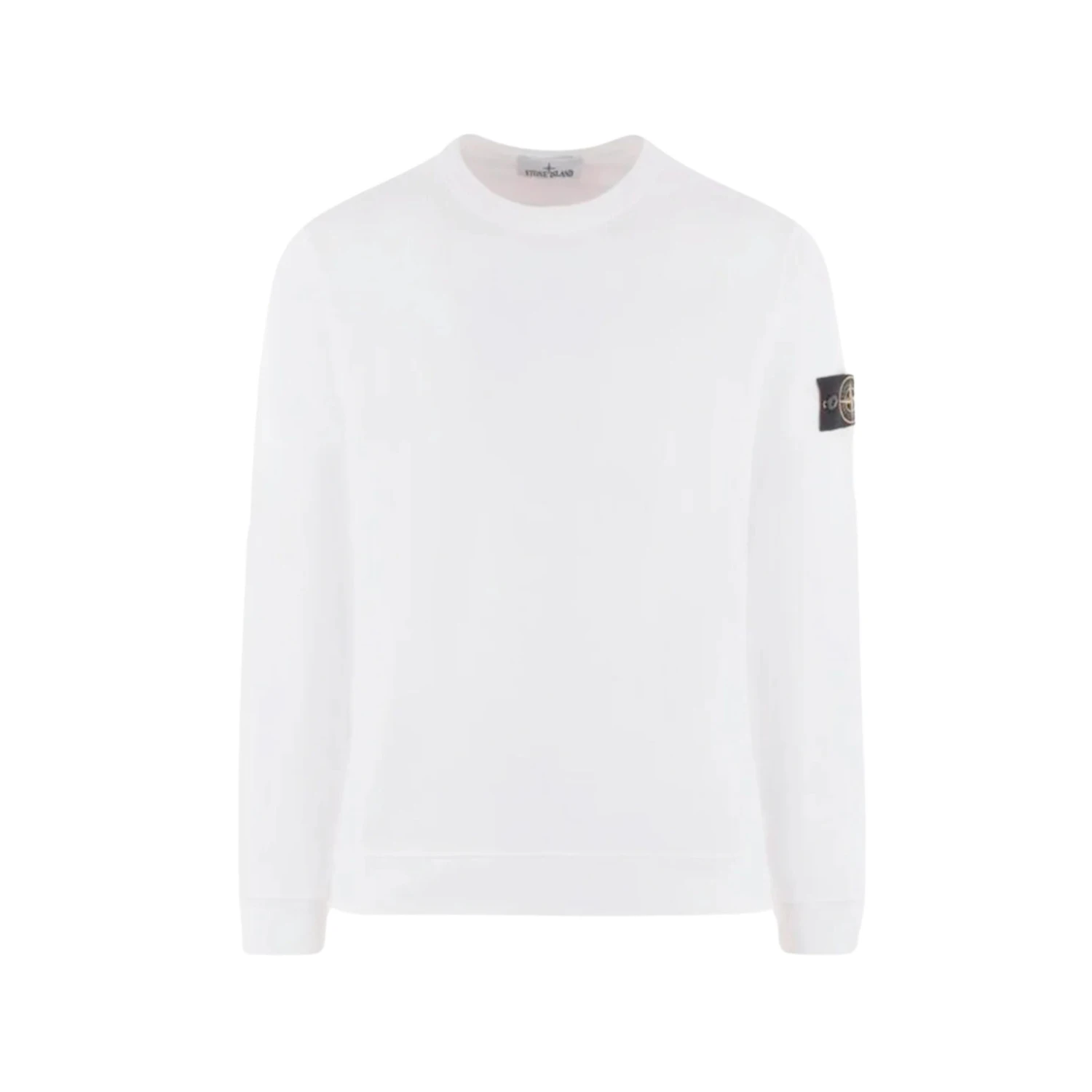 Stone Island Cotton Sweatshirt - White 1 Stone Island Cotton Sweatshirt - White