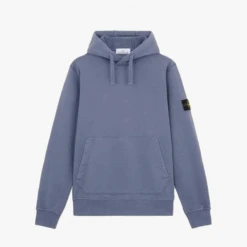 Stone Island Pull Hoodie Bleu