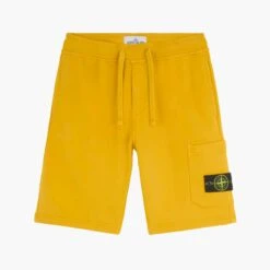 Stone Island Stone Island Short - Yellow