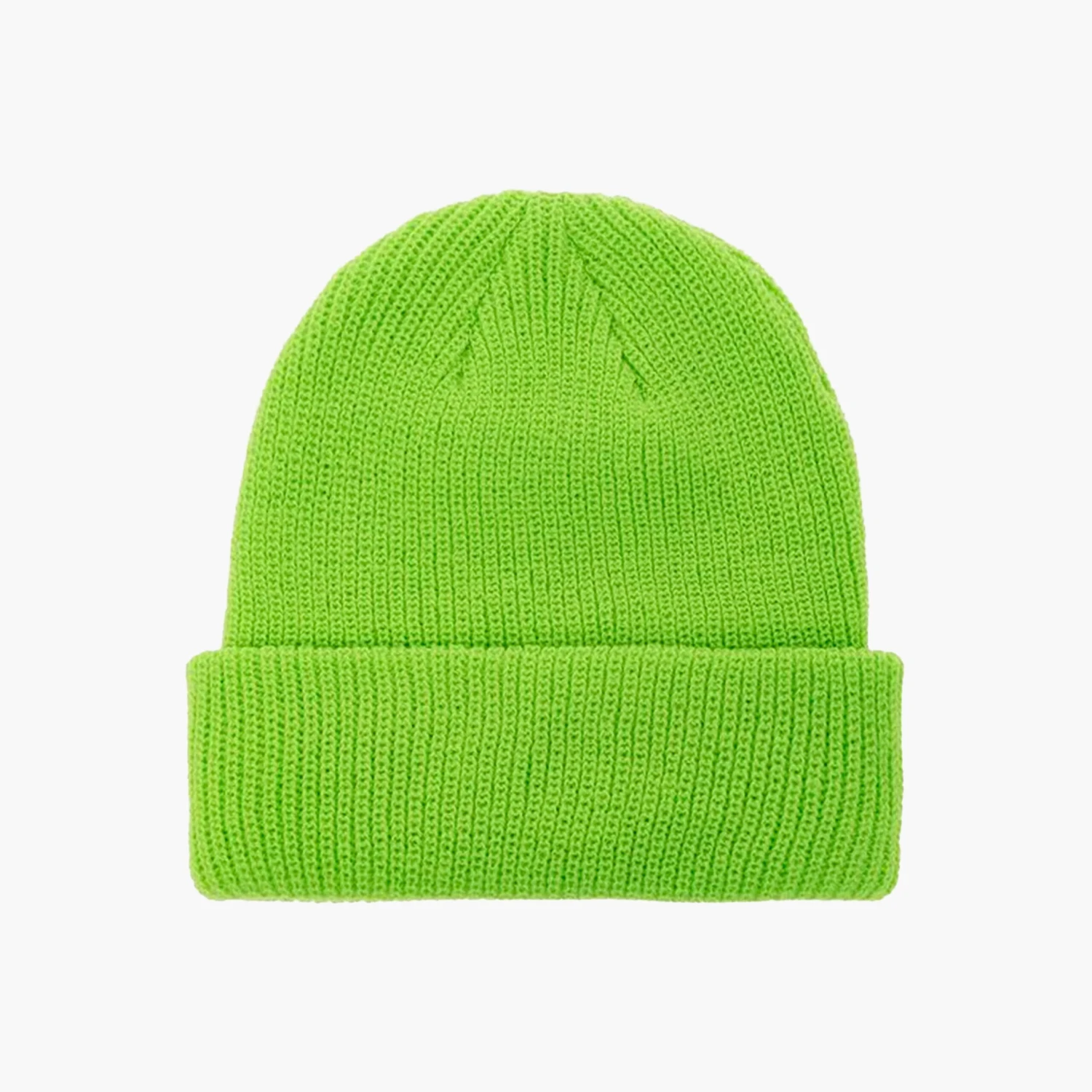 Stussy Basic Cuff Beanie Green 2 Stussy Basic Cuff Beanie Green – Image 2