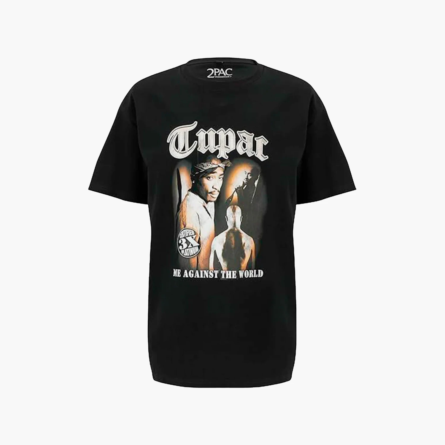 Mister Tee T-Shirt Tupac MATW Sepia Noir 1 Mister Tee T-Shirt Tupac MATW Sepia Noir