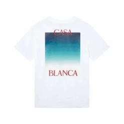 Casablanca T-shirt Gradient Casa Blanc