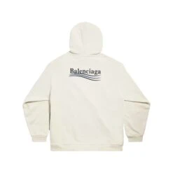 Balenciaga Hoodie Political Campaign Beige