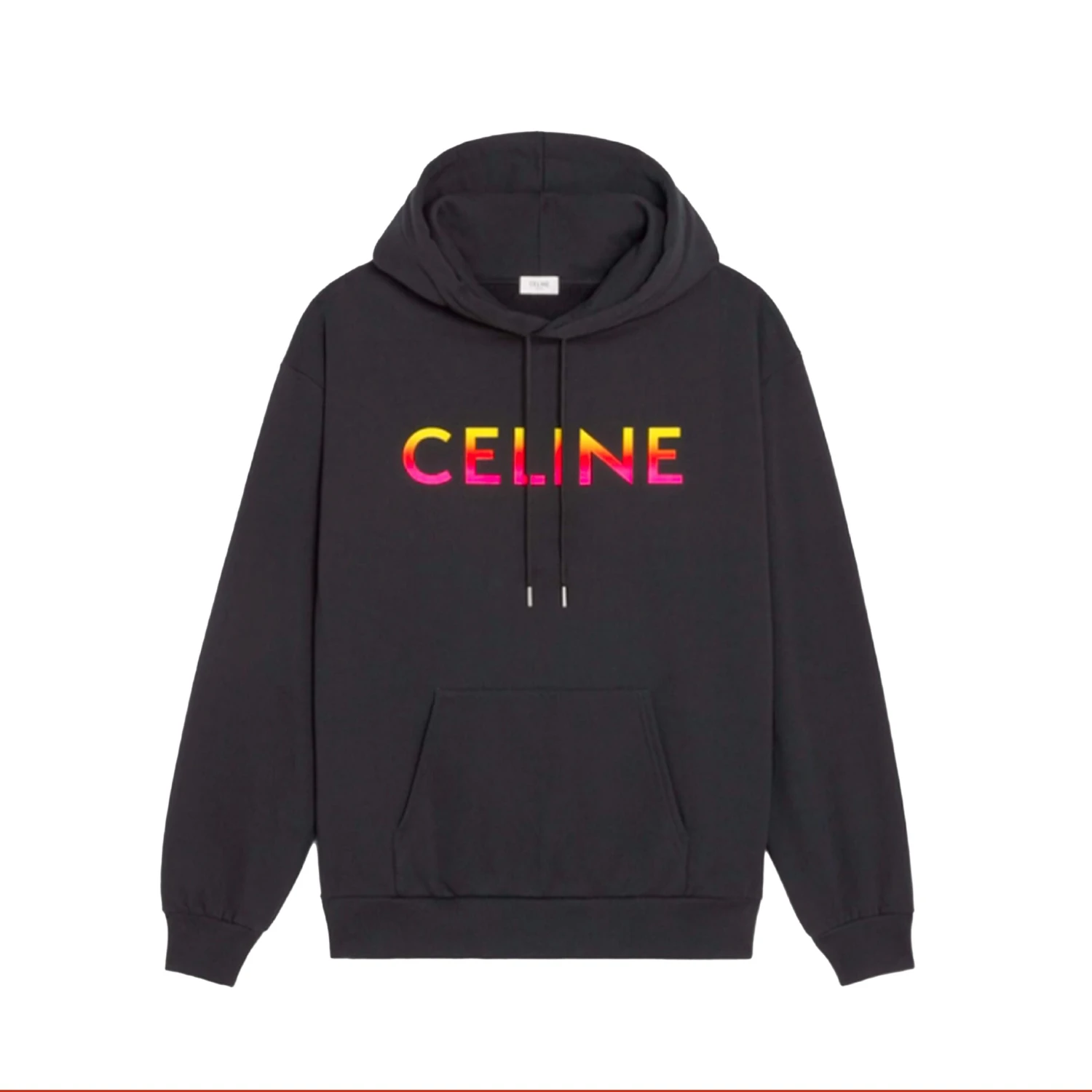 Celine Hoodie Logo Fade Noir 1 Celine Hoodie Logo Fade Noir