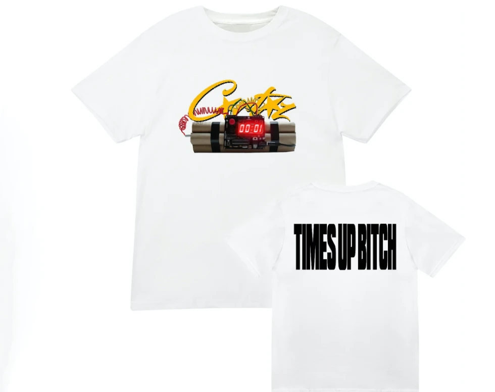 Corteiz T-Shirt - Timebomb - White 2 Corteiz T-Shirt - Timebomb - White – Image 2