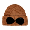 CP Company Bonnet Goggle Marron