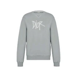 Dior Sweatshirt X Shawn Stussy Gris